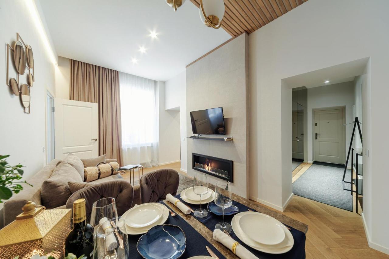 וילנה Old Town Apartment L Self Check In מראה חיצוני תמונה